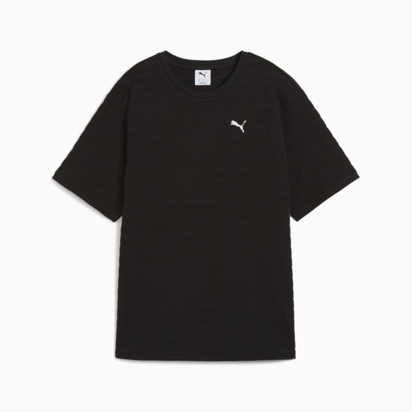 Playera holgada Essentials ELEVATED Structured para mujer, PUMA Black, large-MEX