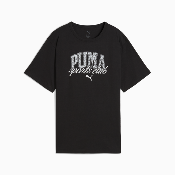 PUMA CLASS Relaxed Tee Women, PUMA Black, large-MEX