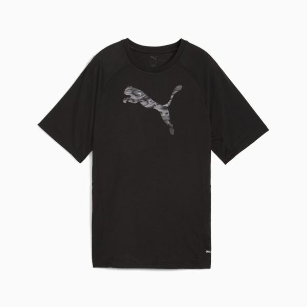 Evostripe Relaxed Tee Women, PUMA Black, large-ZAF