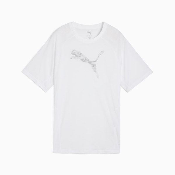 Evostripe Relaxed Tee Women, PUMA White, large-ZAF