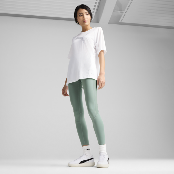 Evostripe Relaxed Tee Women, PUMA White, large-ZAF