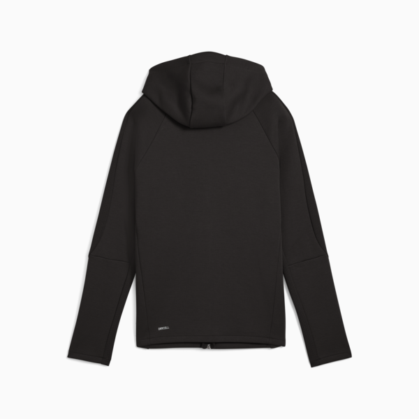 Campera con capucha EVOSTRIPE para mujer, PUMA Black, large-ARG