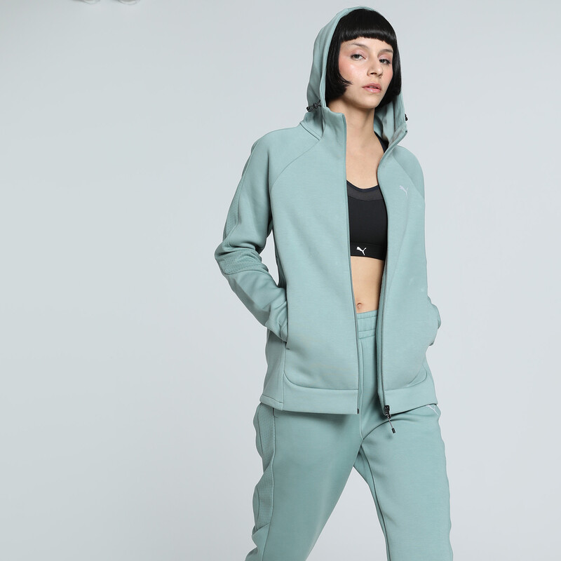 

Women's PUMA EVOSTRIPE Full-Zip Hoodie