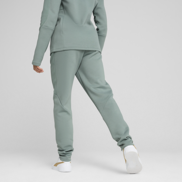 EVOSTRIPE Sweatpants Women, Green Moon, large-ZAF