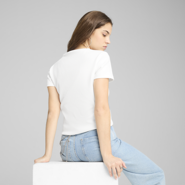 Playera HER para mujer, PUMA White, large-MEX