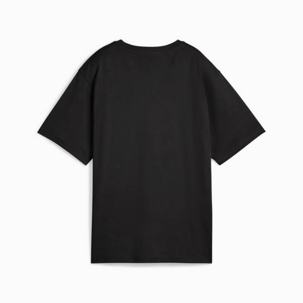HER Graphic Relaxed Tee Women, PUMA Black, large-ZAF