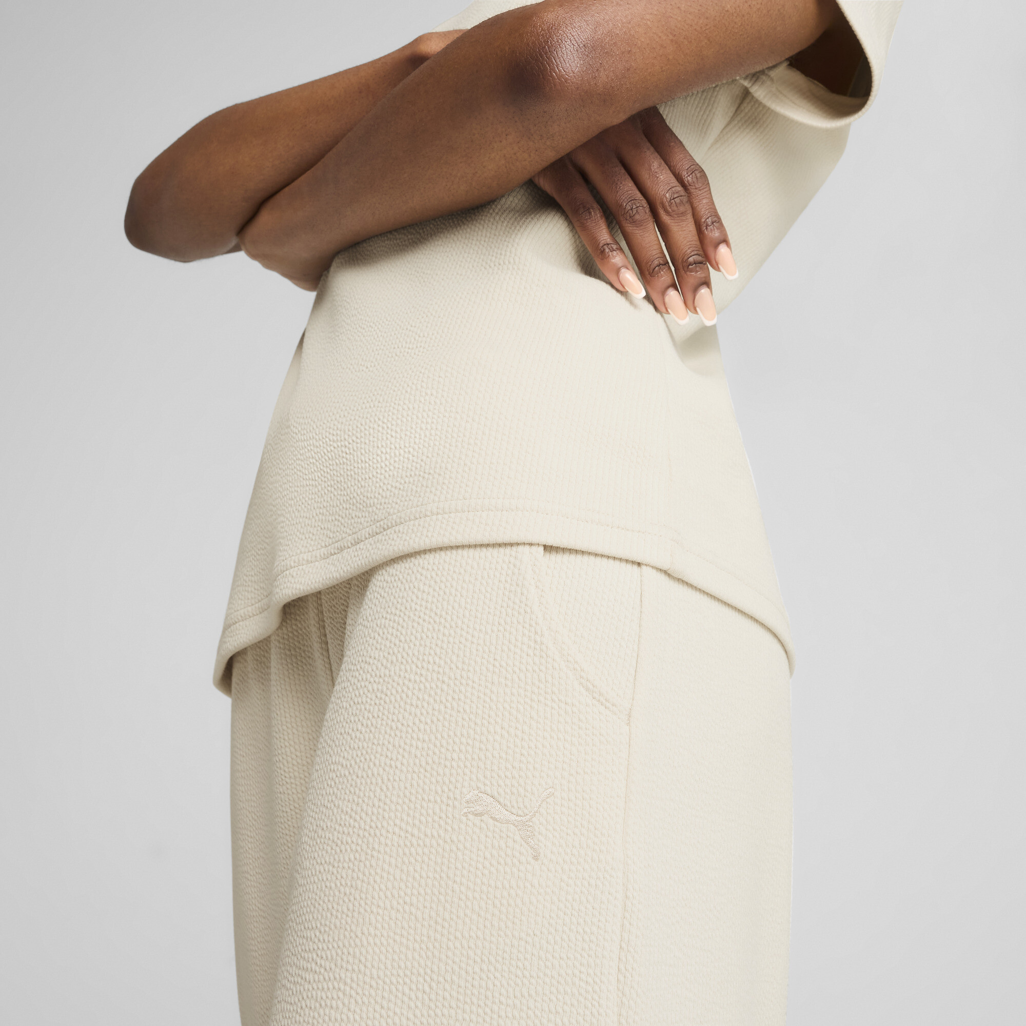 PUMA HER comfortabele rechte broek met hoge taille voor Dames, Maat S thumbnail 7