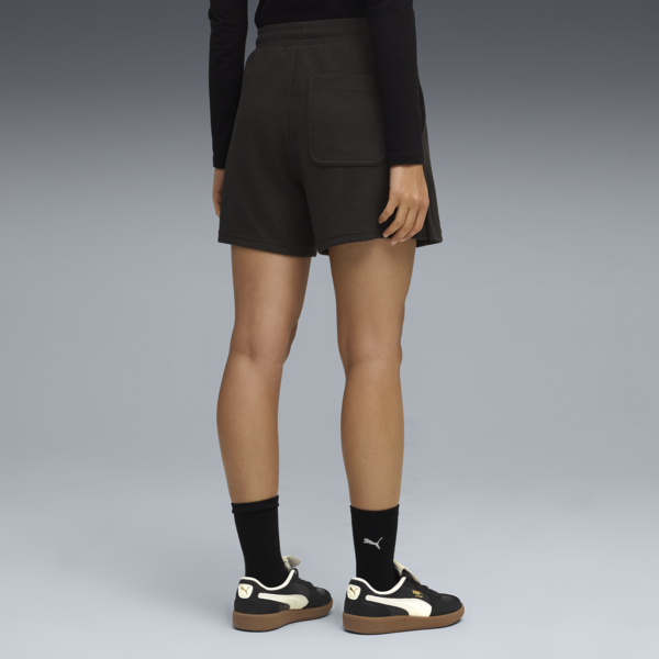 HER 5" High-Waist Shorts Women, PUMA Black, large-MEX