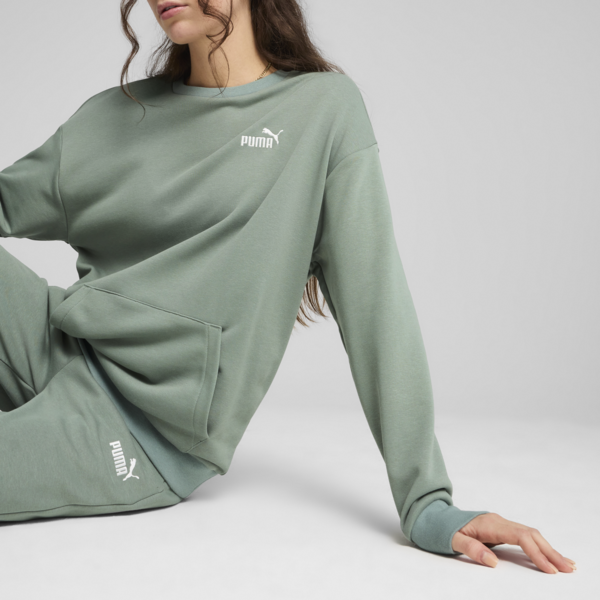 Relaxed Sweat Suit Women, Green Moon, large-ZAF