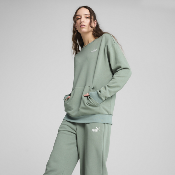 Relaxed Sweat Suit Women, Green Moon, large-ZAF