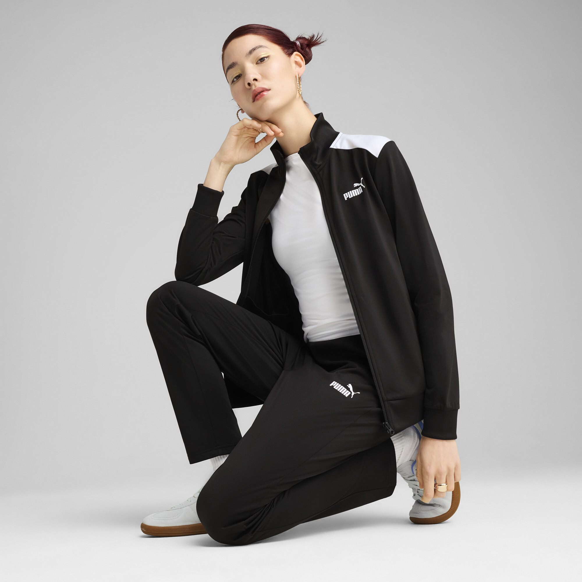 Спортивный костюм Poly Suit Women | Цвет: Черный | Puma Black