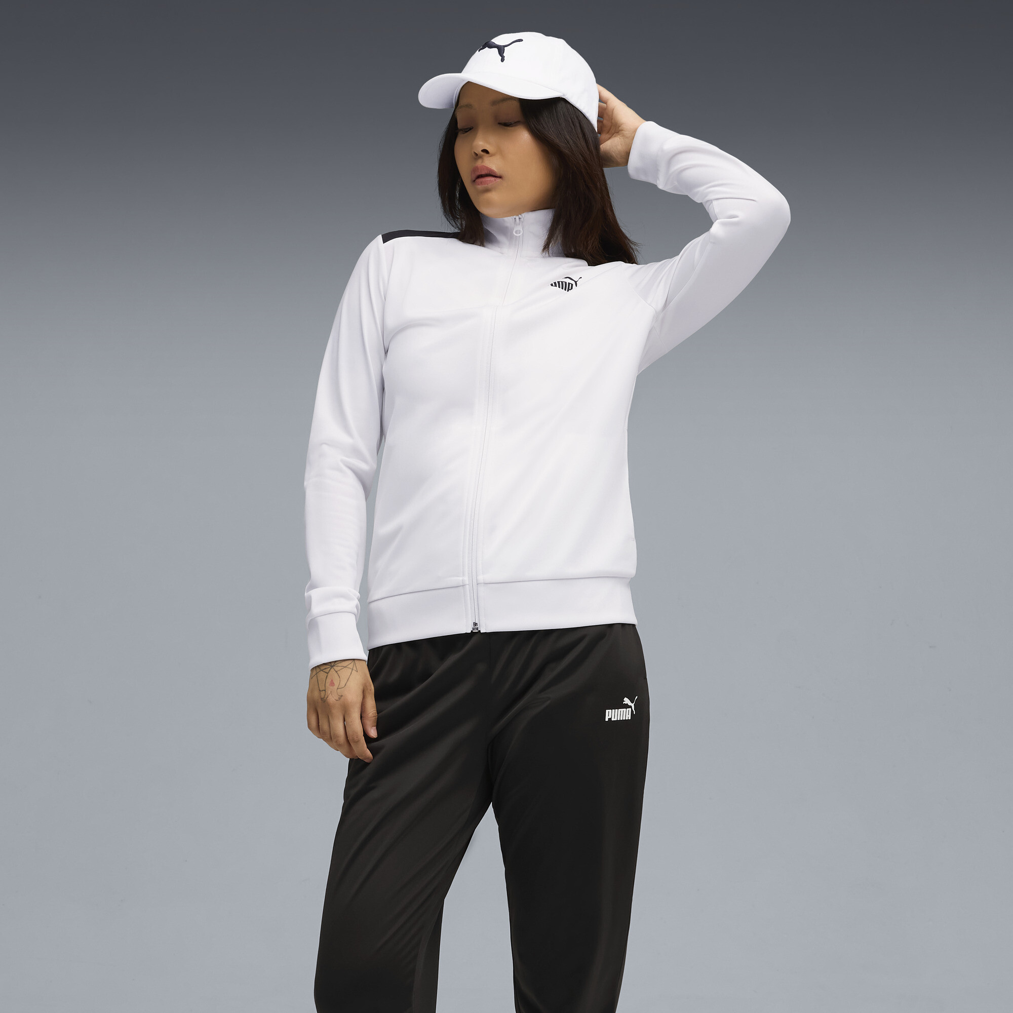 PUMA Polypak voor Dames, Wit, Maat M thumbnail 4