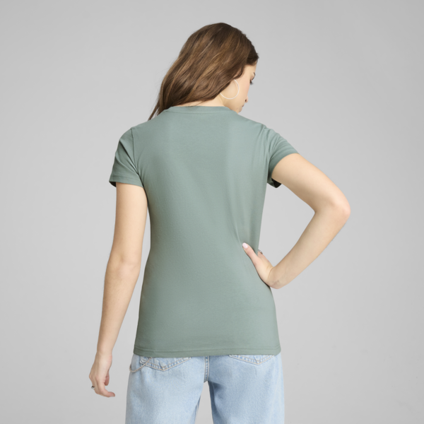 Remera Graphics Floral Cat Logo para mujer, Green Moon, large-ARG