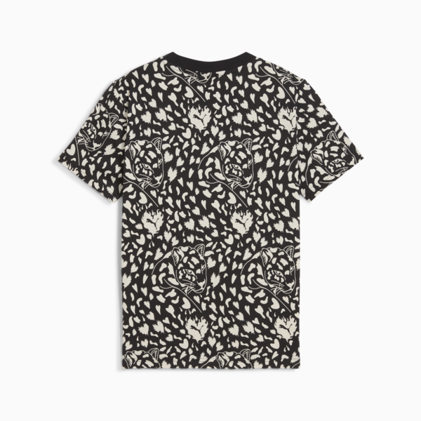 Playera FLAMING LOVE para adolescentes, PUMA Black, large-MEX