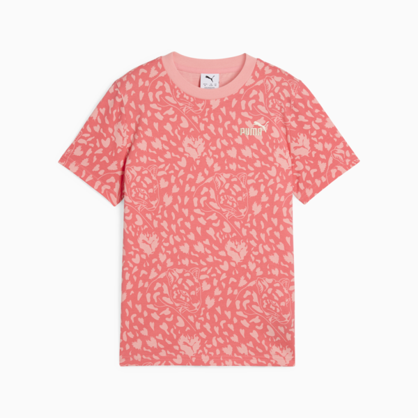Playera FLAMING LOVE para adolescentes, Peach Frost, large-MEX