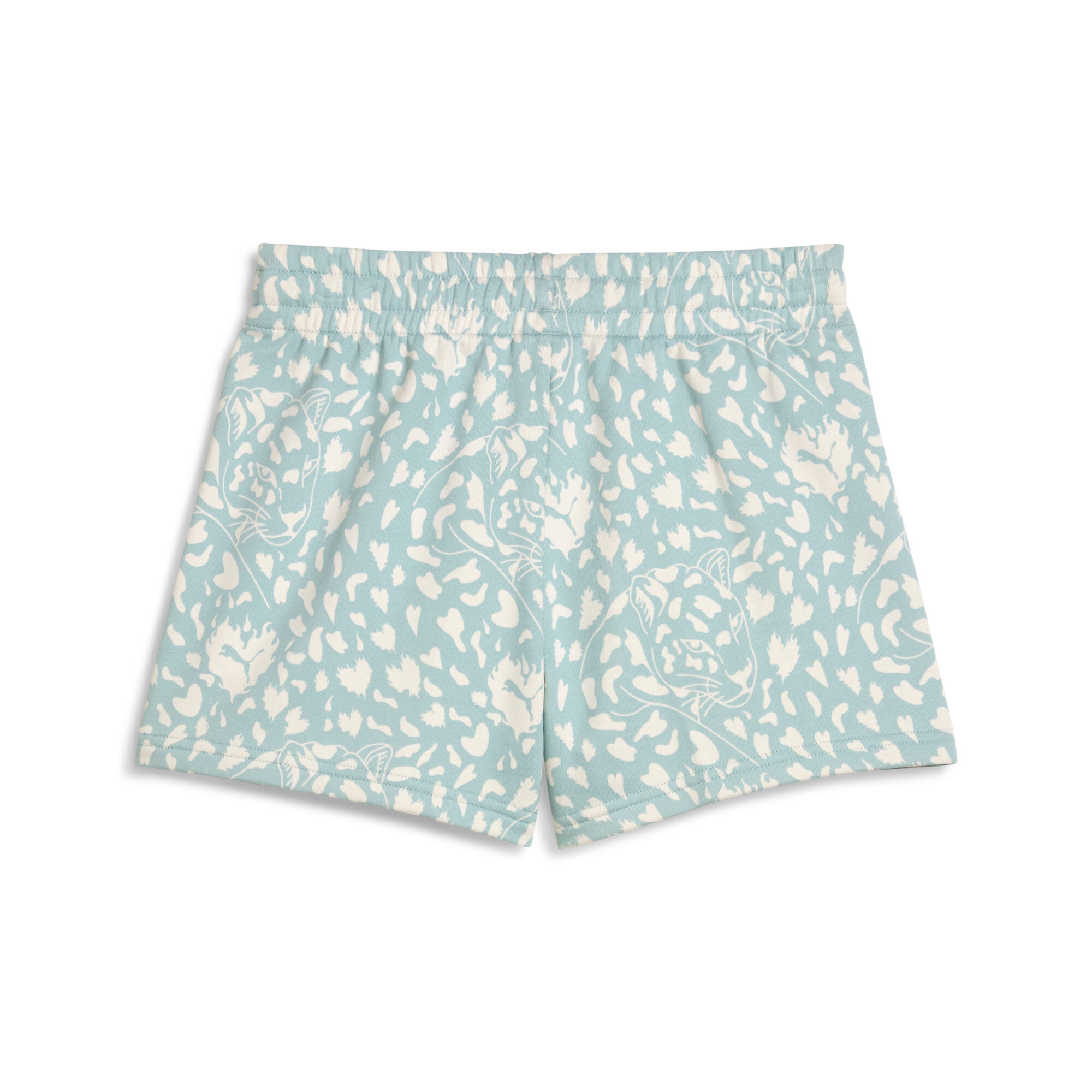PUMA Flaming Love short met hoge taille, Modern Mint