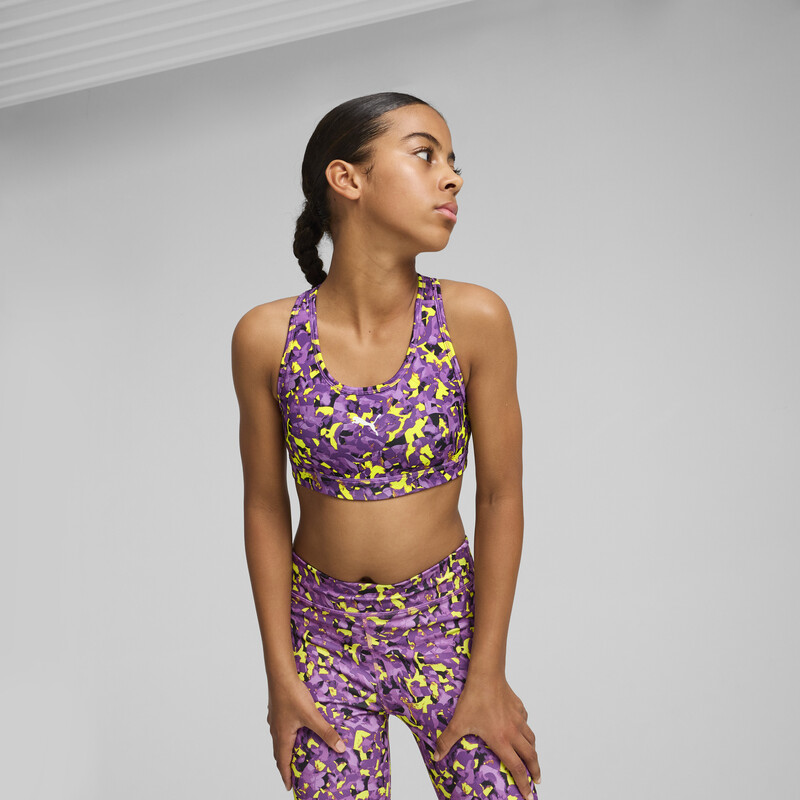 

PUMA Train All Day Youth Printed Training Bra