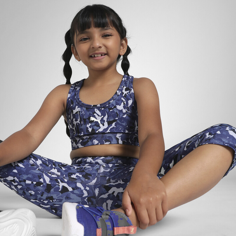 

PUMA Train All Day Youth Printed Training Bra