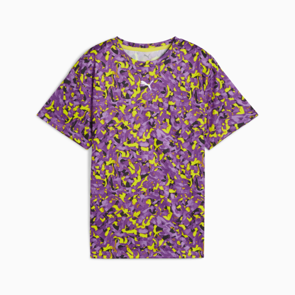 Remera estampada Train All Day Essentials juvenil, Lemon Sherbert, large-ARG