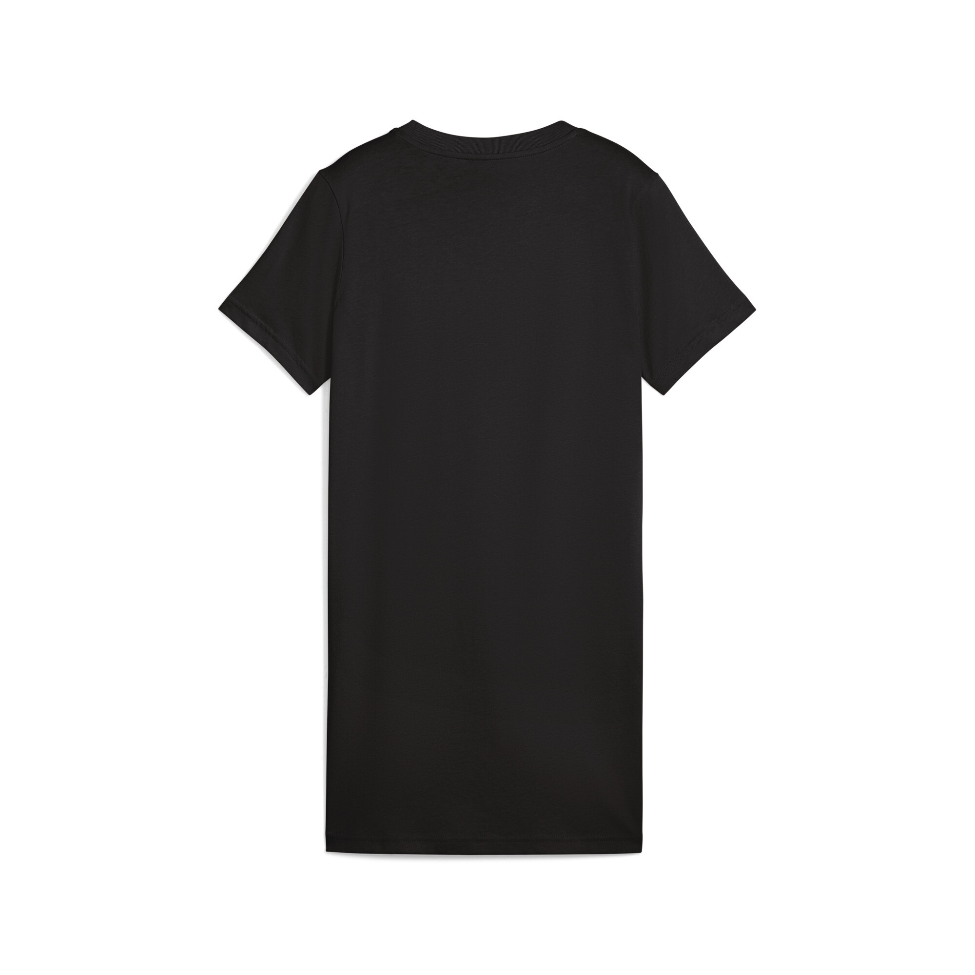 Essentials No. 1-logo jurk met korte mouwen voor Dames, Zwart, Maat 9-10Y | PUMA