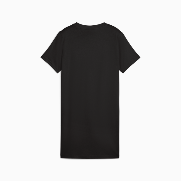 Vestido manga corta Essentials Small No. 1 Logo para adolescentes, PUMA Black, large-MEX