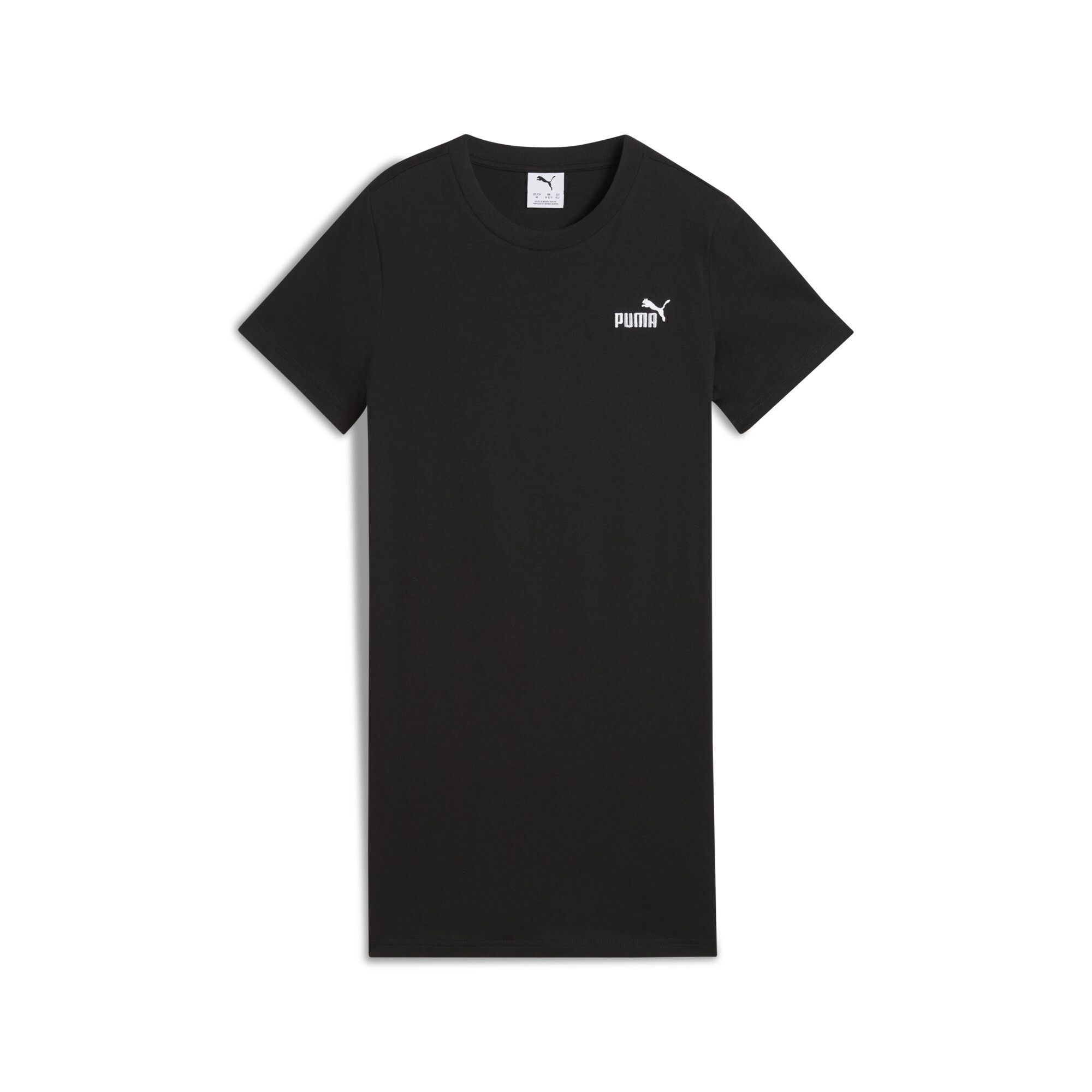 Puma Essentials Small No. 1 Logo Kurzärmliges Kleid Teenager Für Damen Für Kinder | Mit Logo Print | Black | Größe: 5-6Y