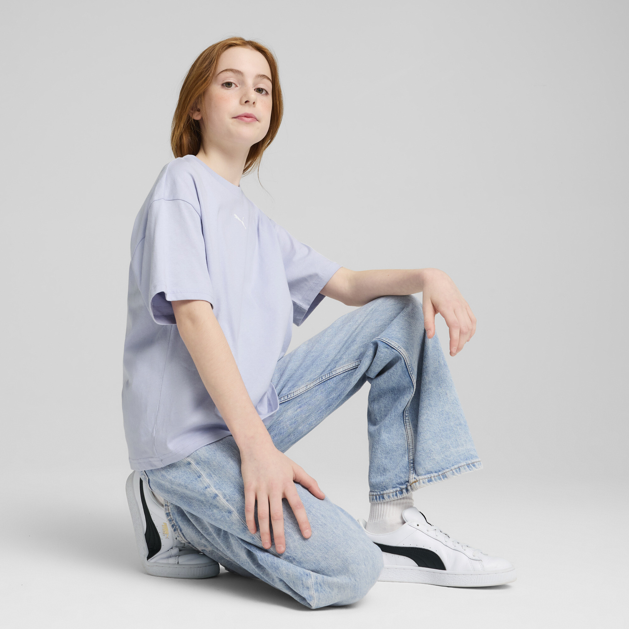 Essentials Boxy T-shirt voor Dames, Maat 9-10Y | PUMA