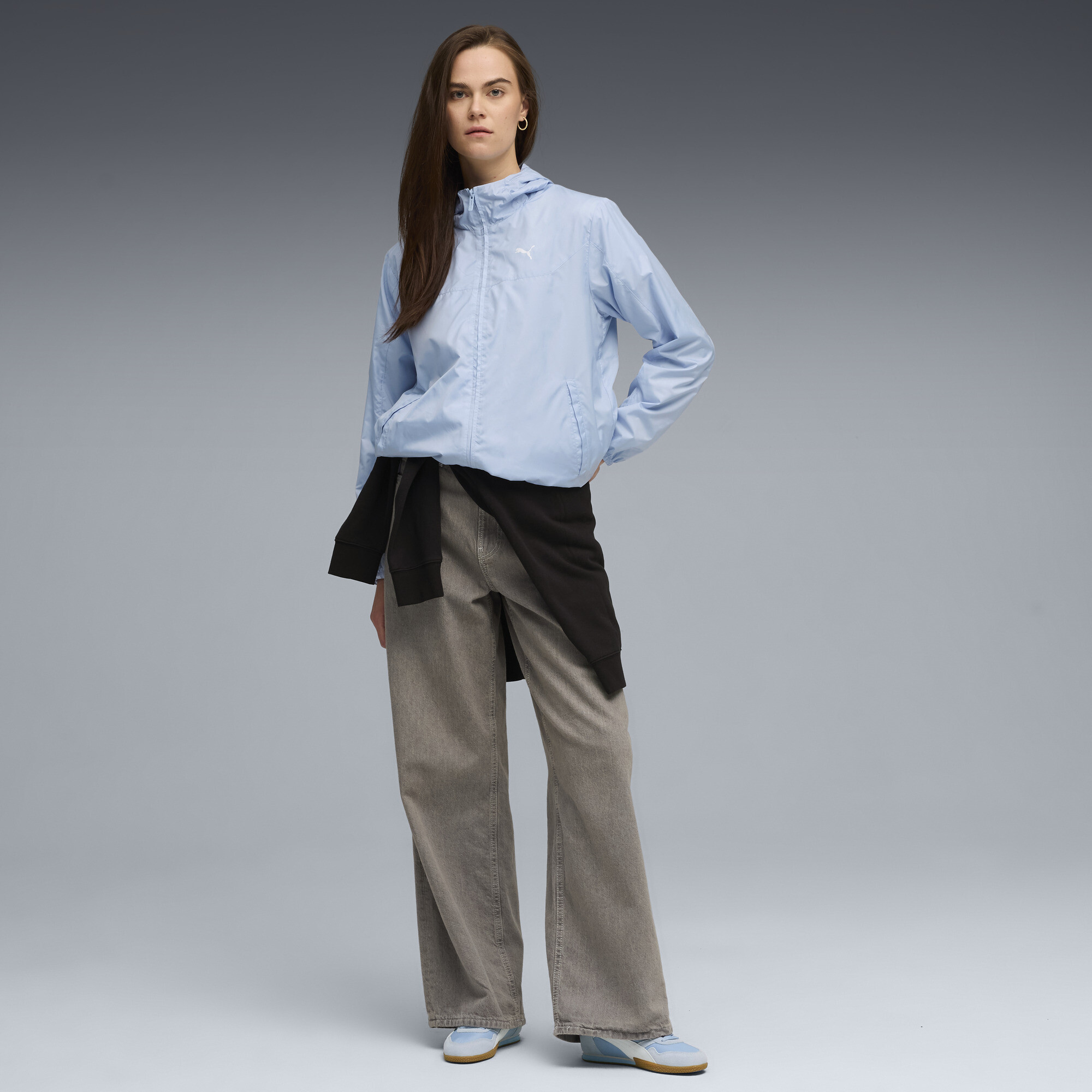 PUMA Essentials windjack met normale pasvoorm voor Dames, Maat XS thumbnail 4