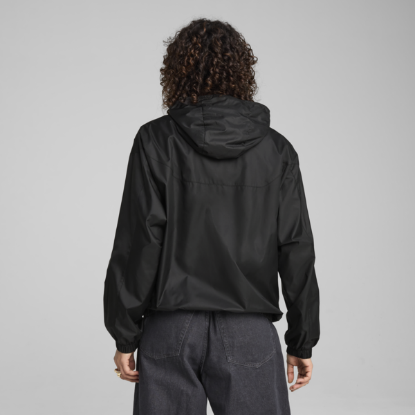 Campera rompeviento Essentials Relaxed para mujer, PUMA Black, large-ARG