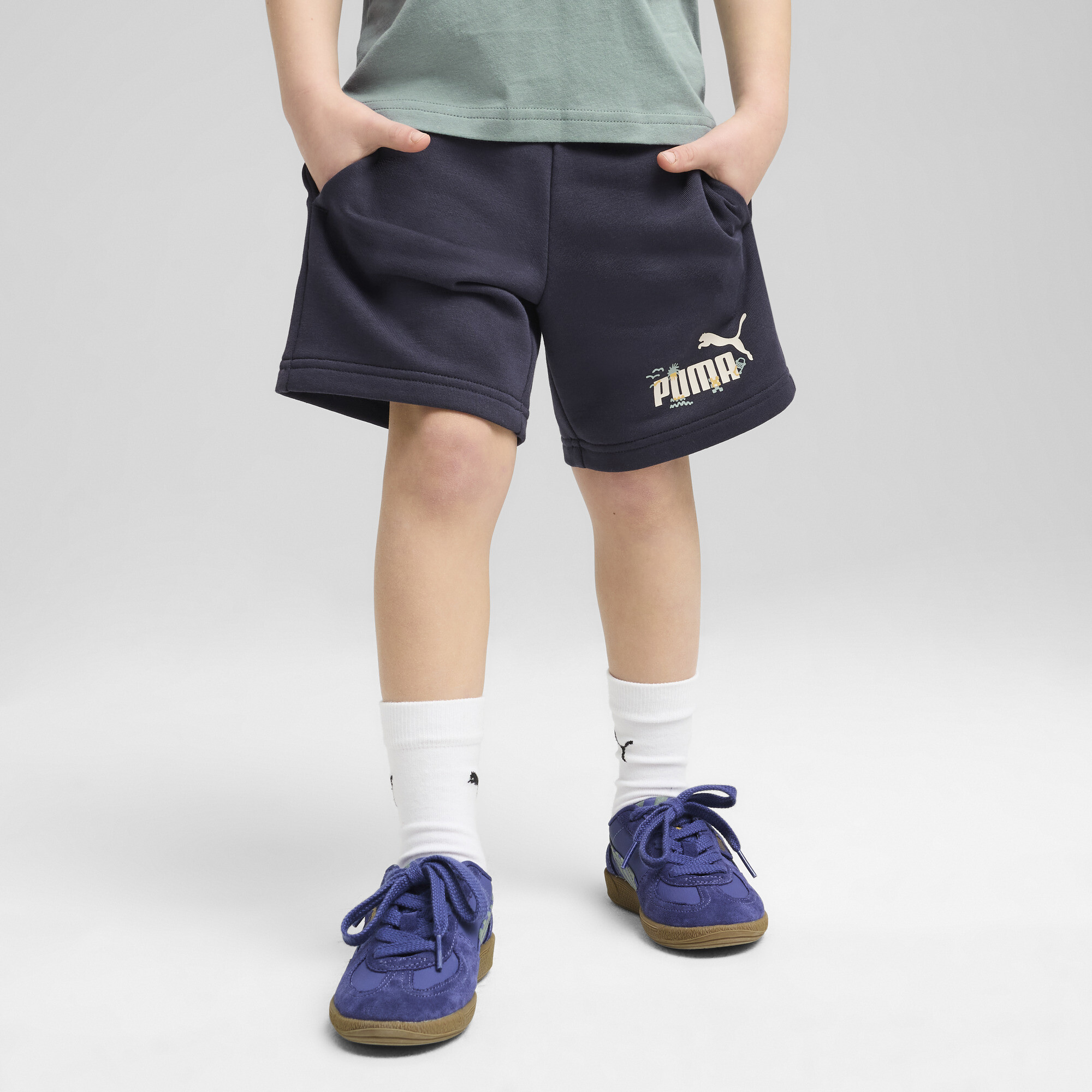 PUMA Sandy Adventures Little Kids' Shorts - Picture 9 of 12