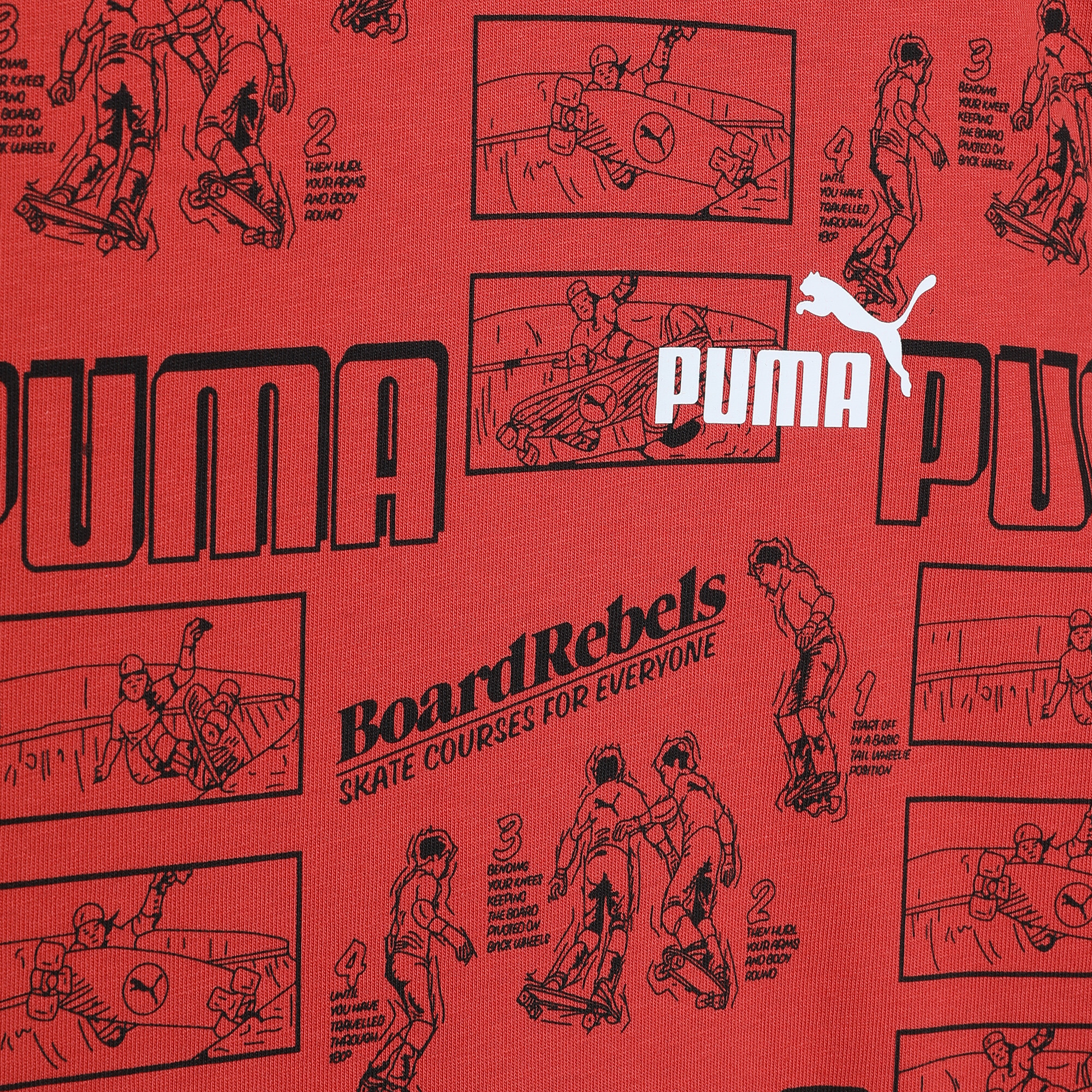 Mid 90s T-shirt voor Heren, Rood, Maat 15-16Y | PUMA