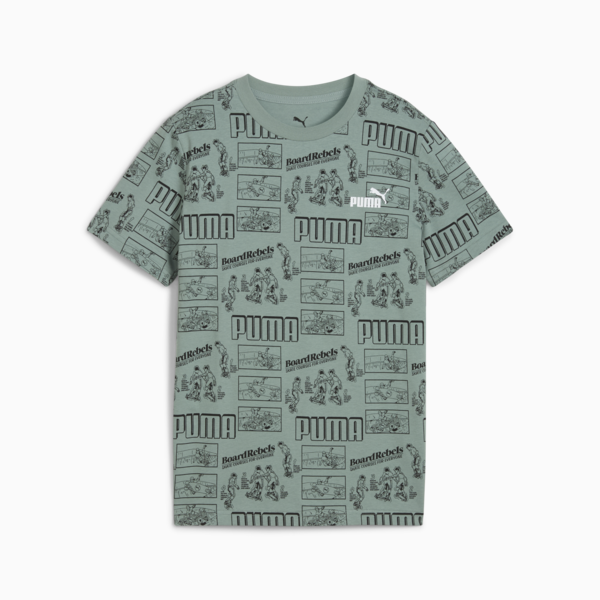 Mid 90s Tee Youth, Green Moon, large-MEX