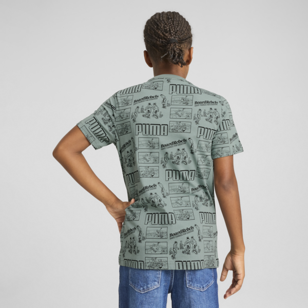 Mid 90s Tee Youth, Green Moon, large-MEX