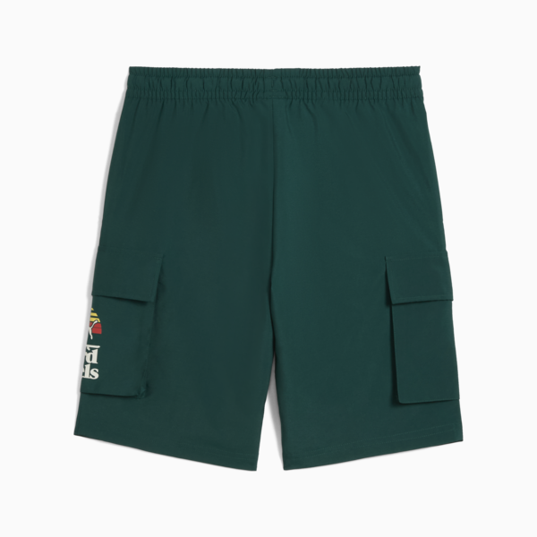Shorts Cargo Mid 90s para adolescentes, Dark Myrtle, large-MEX