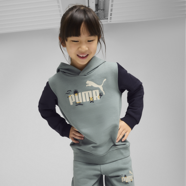 Sandy Adventures Hoodie Kids, Green Moon, large-ZAF
