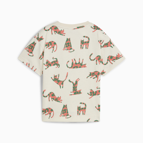 CATS CLUB Tee Kids, Alpine Snow, large-ZAF