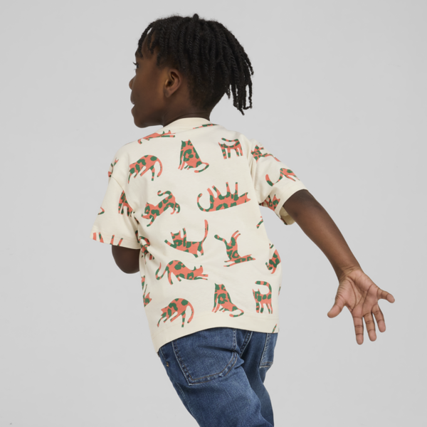 CATS CLUB Tee Kids, Alpine Snow, large-ZAF
