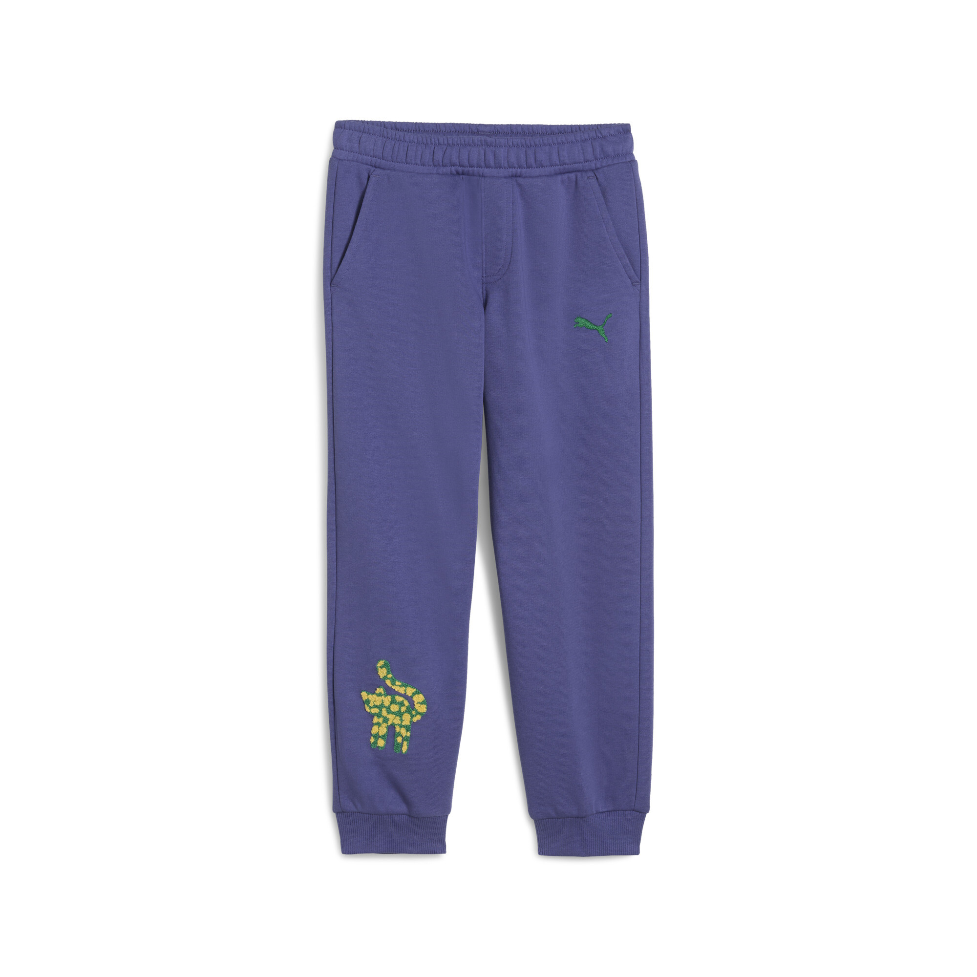 Puma Cats Club Jogginghose Kinder | Mit Print | Blue Crystal | Größe: 5-6Y