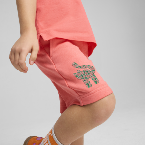 Shorts Cats Club para niños, Peach Frost, large-MEX