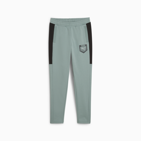 ACTIVE SPORTS Graphic Training Pants Youth, Green Moon, large-ZAF