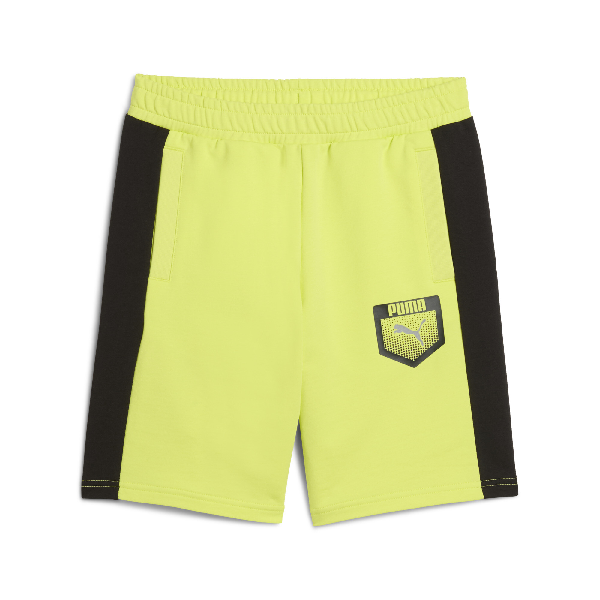 Puma Active Sports Graphic Sweat-Shorts Teenager Für Herren Für Damen Für Kinder | Mit Plain | Lemon Sherbert | Größe: 7...