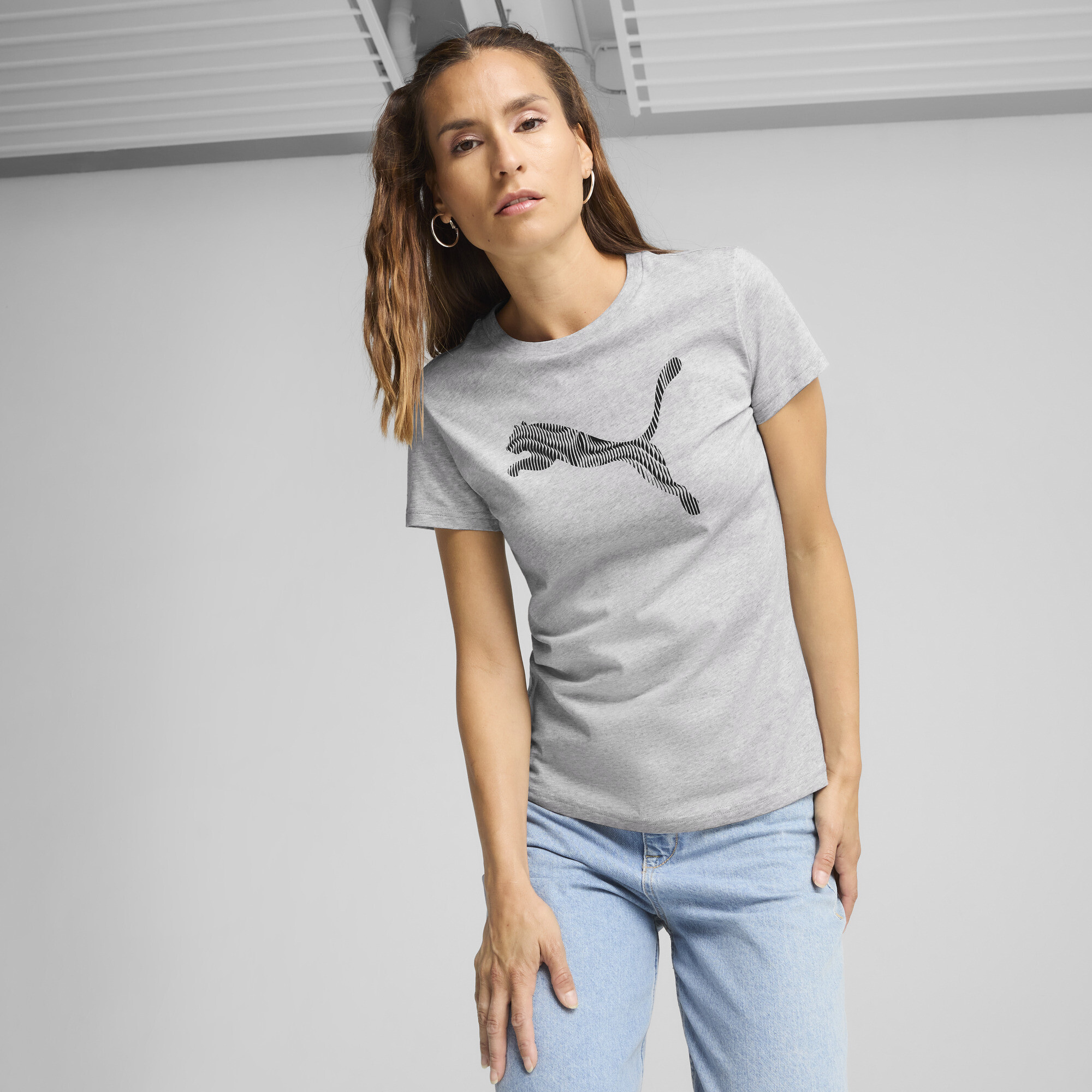 Футболка Mass Merchants Tee Women | Цвет: Серый | light gray