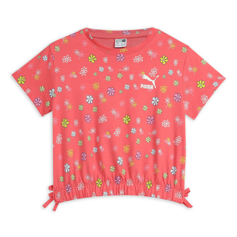 

PUMA CLASSICS BUBBLE BLOOM Girl's Relaxed Fit Tee