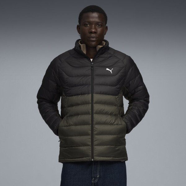 Campera PUMA de plumón PACKLITE para Hombre En Dark Olive