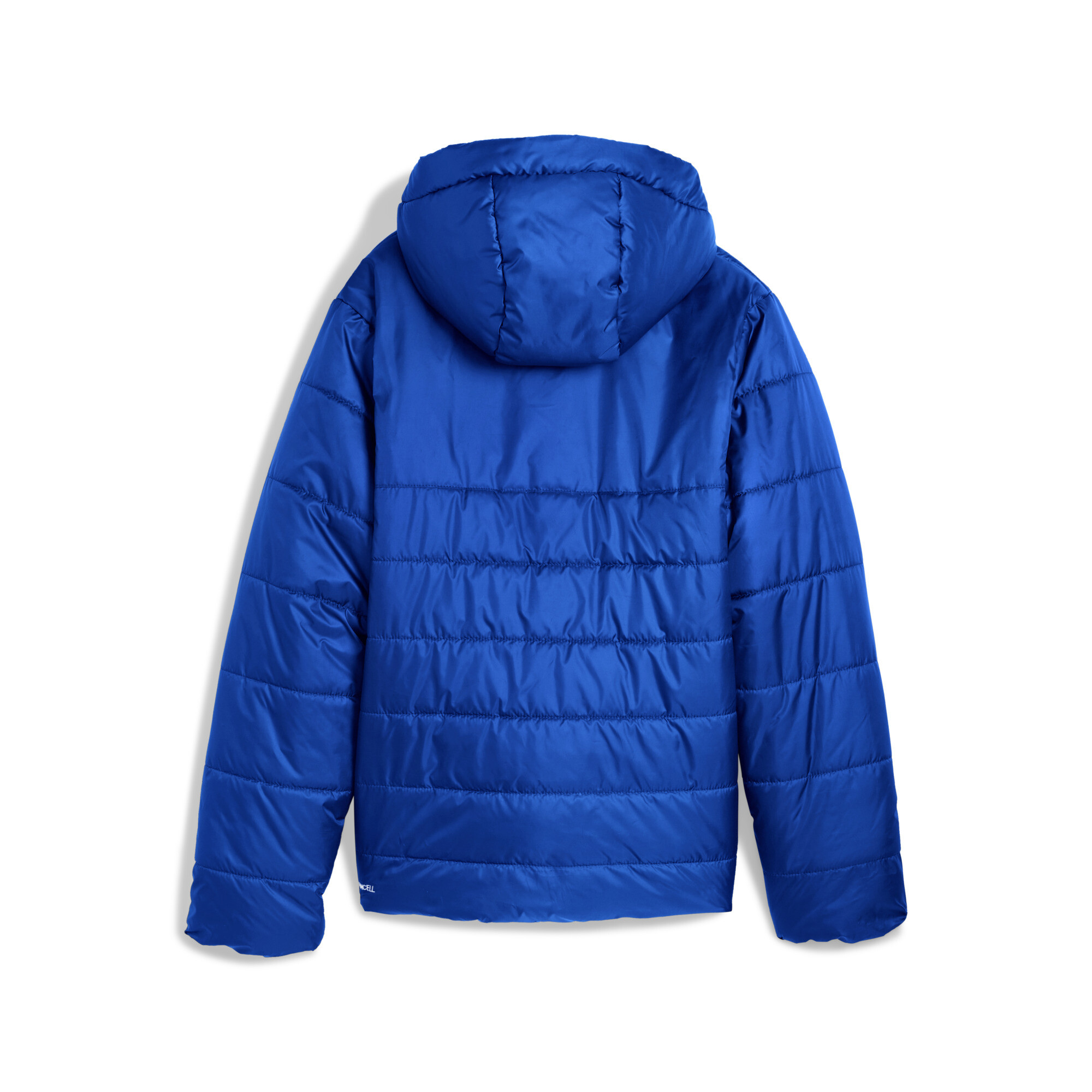 PUMA Essentials gewatteerd jack met capuchon, Blauw, Maat 11-12Y thumbnail 2