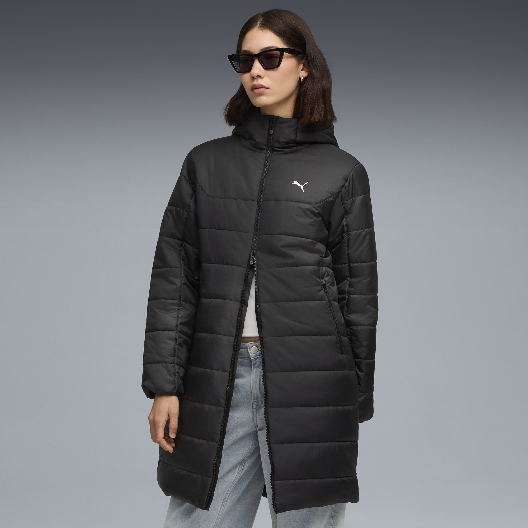 Куртка Essentials Hooded Padded Parka Women | Колір: Чорний | Puma