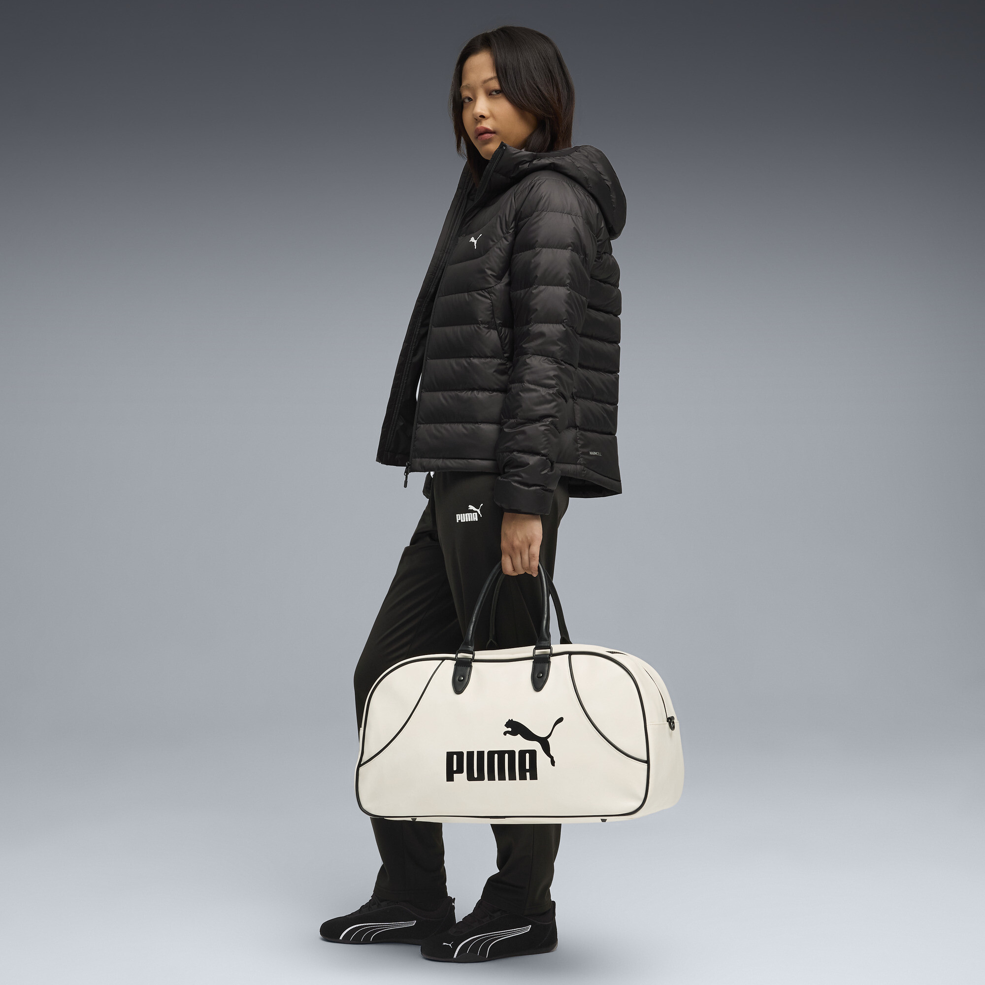 PUMA PACKLITE donsjack met capuchon voor Dames, Zwart, Maat L thumbnail 4