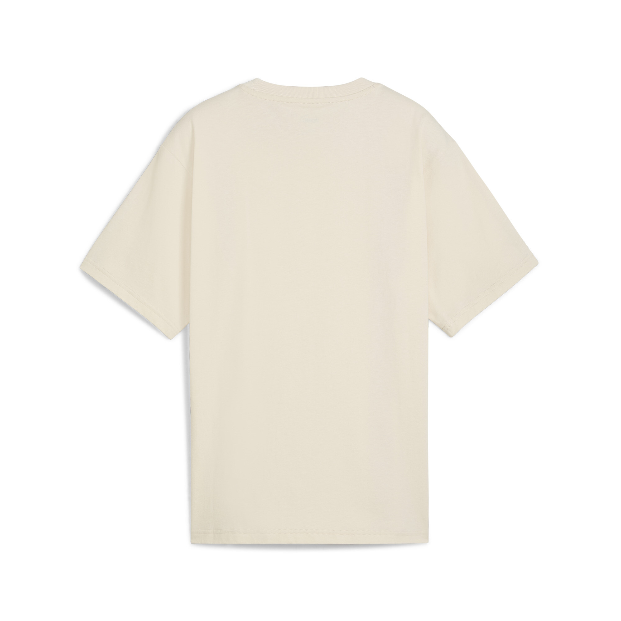 Women's Puma ESS TAPE MINIMAL GOLD T-Shirt, White, Size S, Clothing