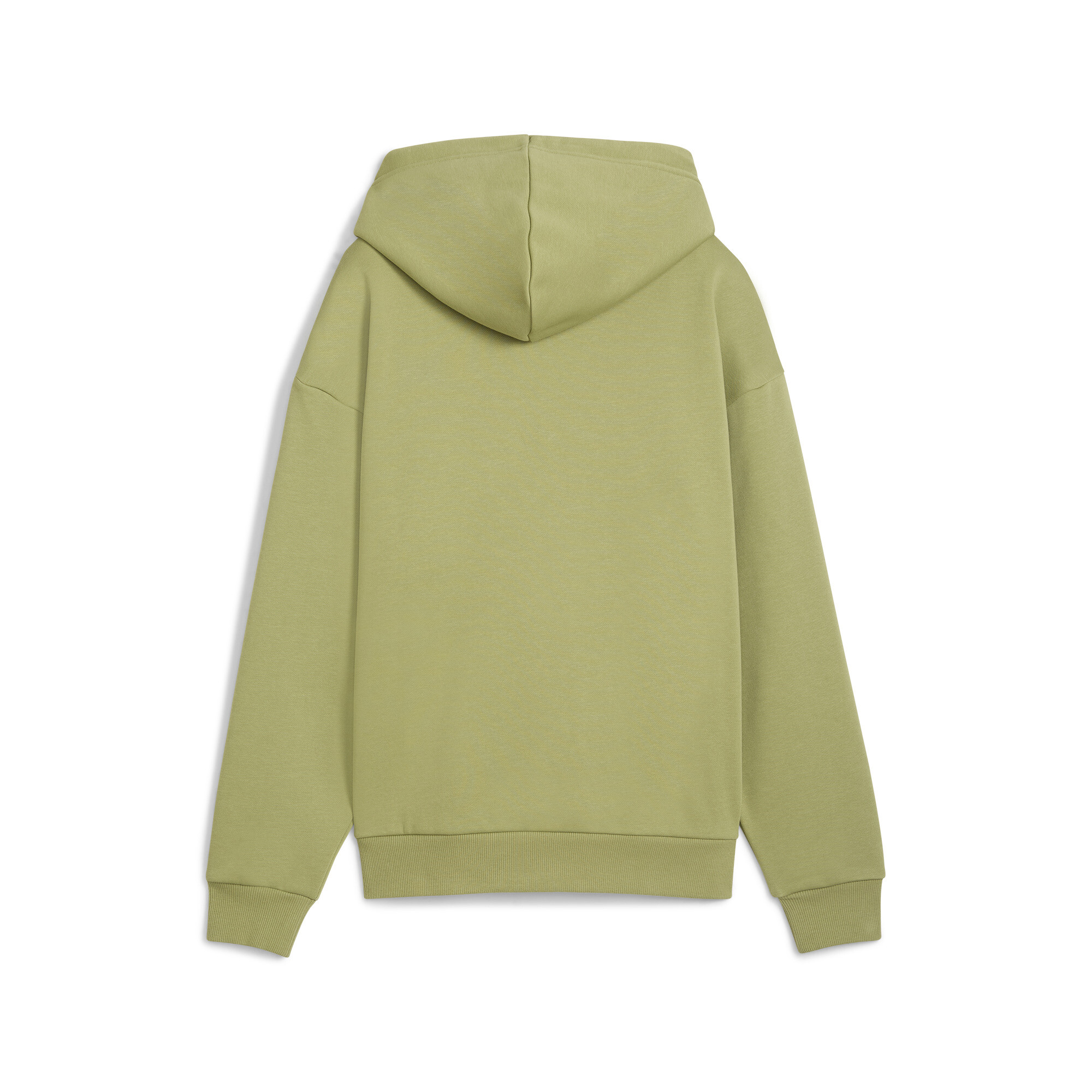 Women's Puma ESS TAPE MINIMAL GOLD Hoodie, Green, Size XL, Clothing