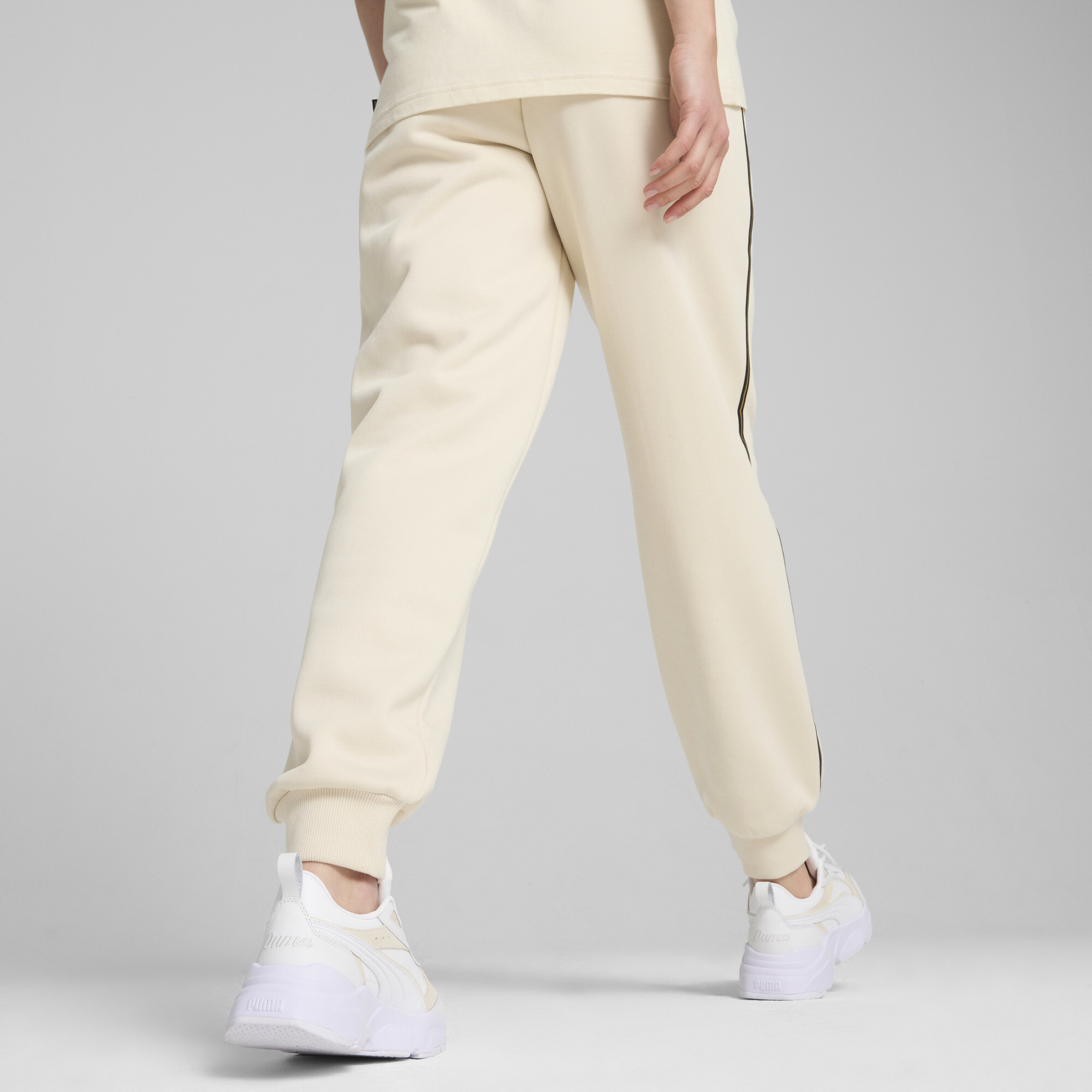 Women's Puma MINIMAL GOLD Sweatpants, White, Size XXS, Women